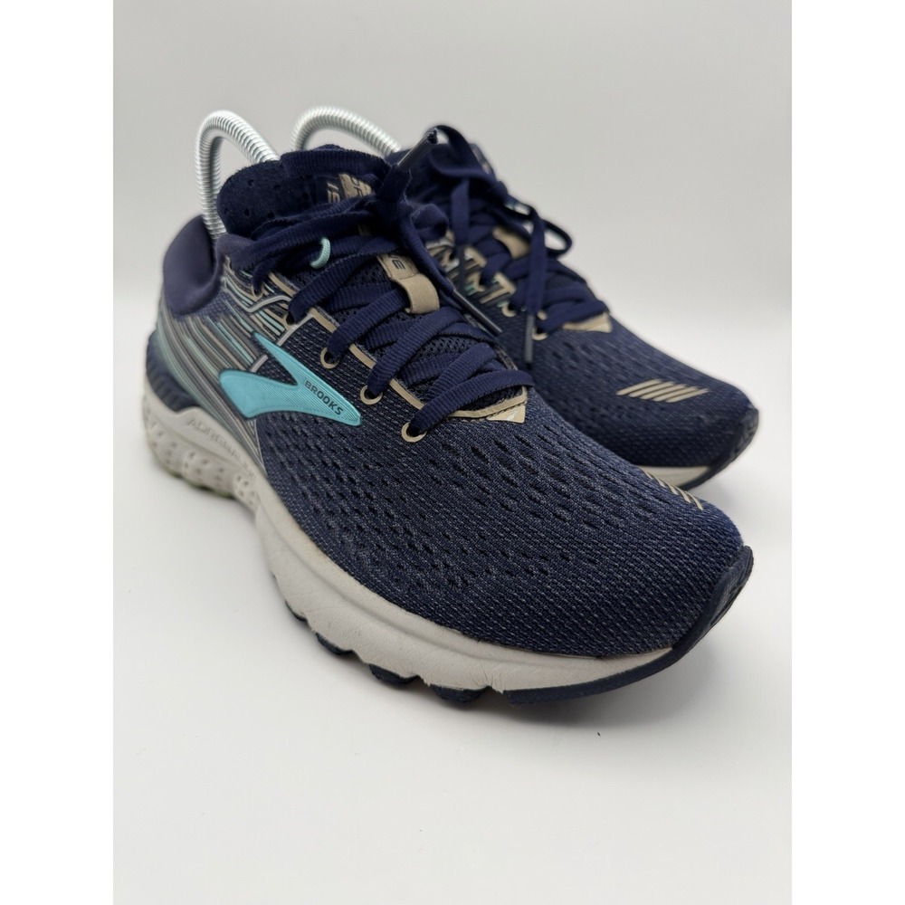 Brooks Adrenaline GTS 19 Women's Size 8 B Medium Running Shoes Blue